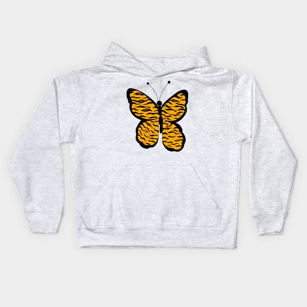 Zebrafly 1 Kids Hoodie by ScatTarp